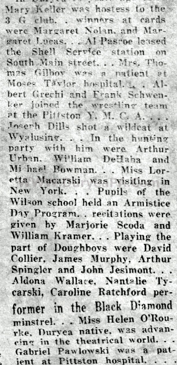 Duryea Pennsylvania Historical Homepage